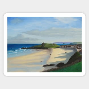 St Ives morning Sticker